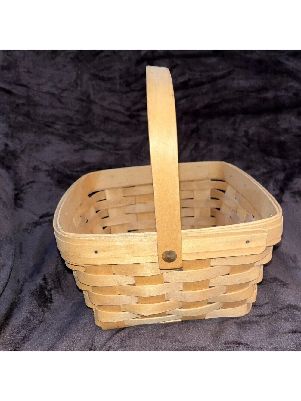 Longaberger Basket 9” x 5” with Handle